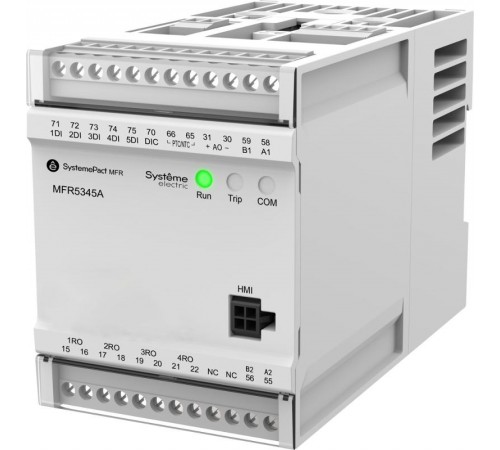 РЕЛЕ MFR530 2 MODBUS-RTU 0.2-5A ТТ 10.5ММ 80-270В AC/DC  MFR5345A  SE