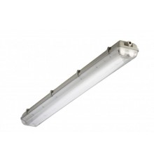 Светильник люминесцентный пылевлагозащищенный TLWP228 PS 1263x135x105мм без ламп IP65 прозр  05257  TechnoLux