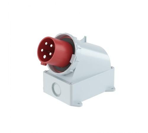 Вилка настенная IP67 63А 3P+E+N 400В  DIS245M6398  DKC