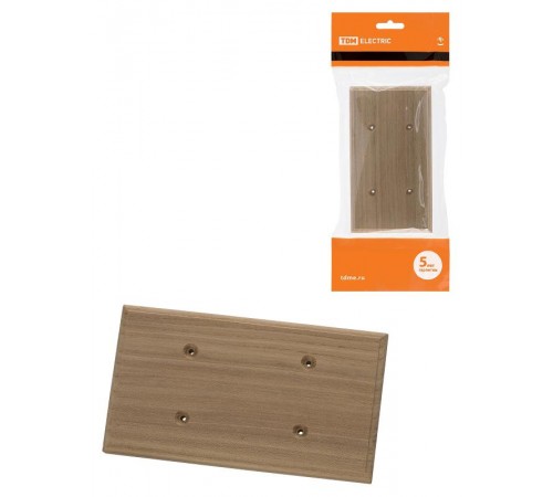 Накладка на бревно деревянная универсальная НБУ 1Пх2 260 мм, под покраску  SQ1821-0312  TDM