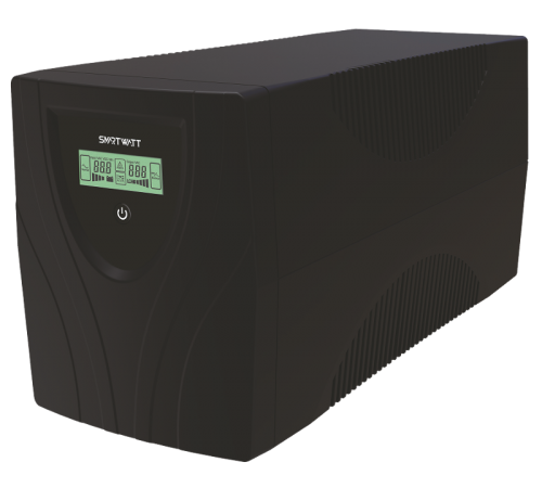 Источник бесперебойного питания SMARTWATT UPS UNI PRO LCD 1000  3703020480003  SMARTWATT