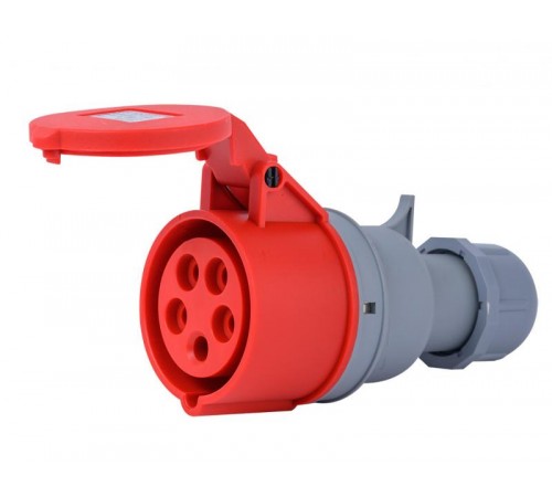 Розетка перен. 3Р+РЕ+N 16А 380В IP44 РП-103  26134DEK  DEKraft