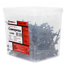 Саморез СГМ 4,2х75 усиленный (TWN) (200 шт) - контейнер  146498  PROFFIX