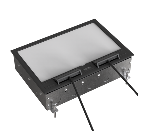 MultiDesk Люк на 16 модулей IP40 для бетонных полов с монтажной коробкой, тип MDK10  MDK10216  SE