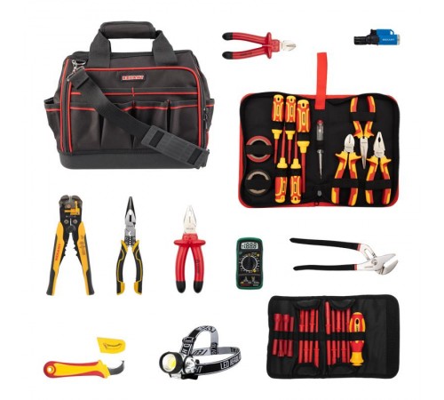 Набор инструментов электрика, 29 предметов  12-4694-2  REXANT