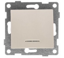 Bravo Выключатель 1кл. (инд), СУ, 10А, 250В, беж  С10В18-003  GUSI Electric