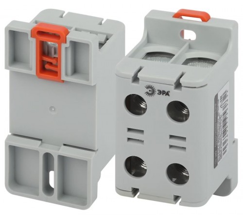 Клеммы силовые вводные КСВ  NO-224-140 двойная (KE67) 16-95 мм серая "L"  Б0065605  ЭРА