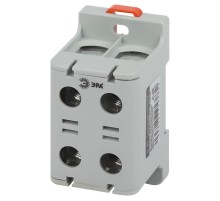 Клеммы силовые вводные КСВ  NO-224-140 двойная (KE67) 16-95 мм серая "L"  Б0065605  ЭРА