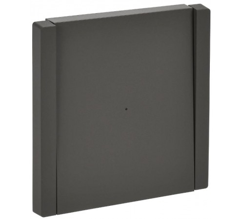 FORTE&PIANO Выключатель 1-клавишный проходной с индикацией 10А FP304 серый  FP-V12-1-10-1-K03  IEK