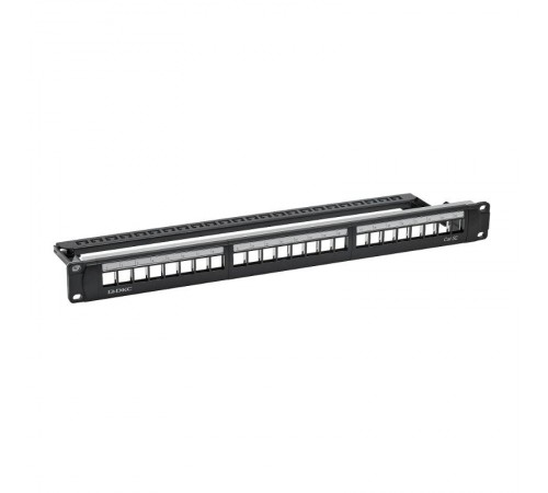 Патч-панель 19",1U,CAT5E, 24 модуля RJ45, неэкранированная  RN5PPU24  DKC
