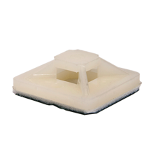 Площадка самоклеящаяся ПС-20 20х20 под хомуты (100штук/упаковка)  4690612011899  IN HOME