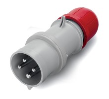 Вилка кабельная с безвинтовыми клеммами IP44 32A 3P+E 400В  DIS2133236F  DKC
