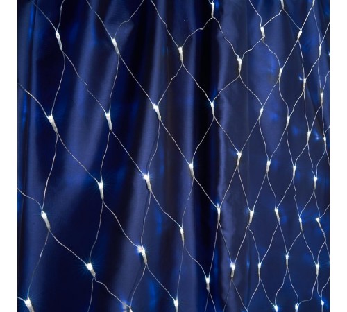 Гирлянда - сеть  160 диодов  5000К,  CL70   1,5х1,5м + 1.5м прозрачный шнур, IP20  32356  FERON