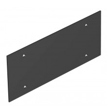 Крышка глухая для напольного бокса Telitank 213x88 мм (ПВХ,черный) (T12L P03S 9011)  7408124  OBO Bettermann