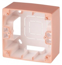 12-6101-14 ЭРА Коробка наклад. монтажа 1 пост, Эра12, медь  Б0043168  ЭРА