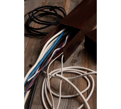 Канал кабельный под тёмное дерево (100х40) (24м.) EKF PROxima  kk-100-40d  EKF