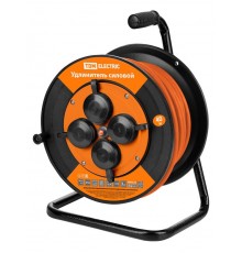 Удлинитель силовой УКз16-004 (IP44 4 места/40м ПВС 3х1,0)  SQ1301-0548  TDM