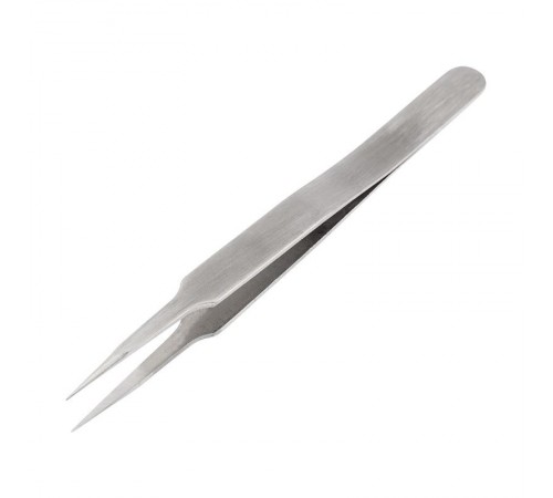 Пинцет прямой с острыми кончиками 120 мм  12-0375  REXANT