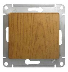 Glossa Дерево Дуб Выключатель 1-клавишный, сх.1, 10АХ  GSL000511  SE
