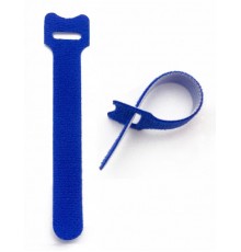 WASN-125-BL-10 Хомут для кабеля, липучка с мягкой застежкой, 125x15 мм, синий (10 шт.)  399641  Hyperline