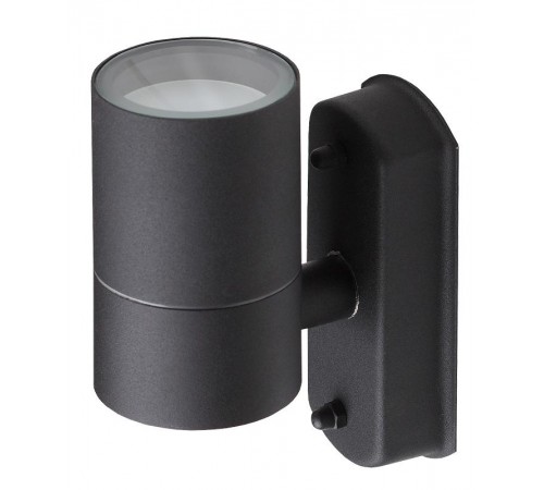 Декоративная подсветка WL27 BK GU10 MAX35W IP54 черный  Б0034628  ЭРА