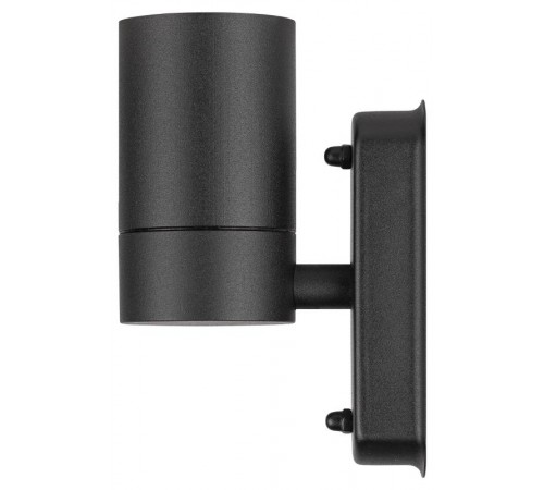 Декоративная подсветка WL27 BK GU10 MAX35W IP54 черный  Б0034628  ЭРА