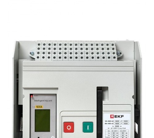 Выключатель автоматический ВА-450 1600/1600А 3P 65кА выкатной v2  mccb450-1600-1600v-v2  EKF