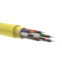 Кабель волоконно-оптический MB OS2,9/125 мкм,12 волокон в буферном покрытии, безгелевые микротрубки  RNMBIN9S12LSYL  DKC