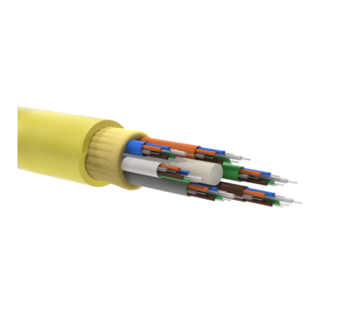 Кабель волоконно-оптический MB OS2,9/125 мкм,16 волокон в буферном покрытии, безгелевые микротрубки  RNMBIN9S16LSYL  DKC