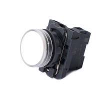 Сигнальная лампа SB5 в сборе модульная 22 мм белая 24В DC  SB5AVB1  SE