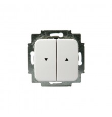 Выключатель жалюзи без фиксации (кнопка), 10А/250В  2020/4U-101-212   2TKA000641G1  ABB