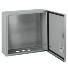  Щит с монтажной панелью металлический ЩМПг-05 IP54 (400x400x175) SIMPLE  Б0047694  ЭРА