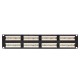 Патч-панель TERACOM PRO 19'' Cat.5E 2U неэкранированная UTP 48 портов RJ-45 Dual IDC  TRP-PPNL-5EUTP-2U48  EKF