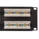 Патч-панель TERACOM PRO 19'' Cat.5E 2U неэкранированная UTP 48 портов RJ-45 Dual IDC  TRP-PPNL-5EUTP-2U48  EKF