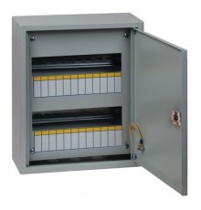 Щит распределительный навесной ЩРН-24 (ВхШхГ) 350х300х120мм IP31 PROxima пласт. замок  mb21-24n  EKF