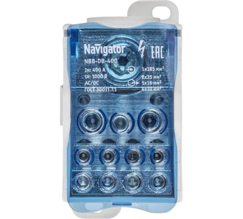 Блок распределительный 61 082 NBB-DB-400 (1 шт/упак) 61082 Navigator