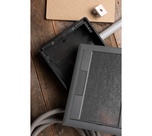 Коробка напольная под лючок C-Line 24  cl-knl-24  EKF