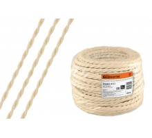 Ретро провод "Эко" 2х1,5 витой ГОСТ бежевый (50м)  SQ2801-0111  TDM