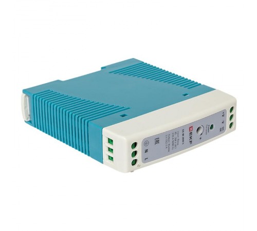 Блок питания на дин рейку 20Вт,Uвх ~ 220 В AC m, Uвых - 5 В DC постоянного тока DR-M-20W-5 EKF