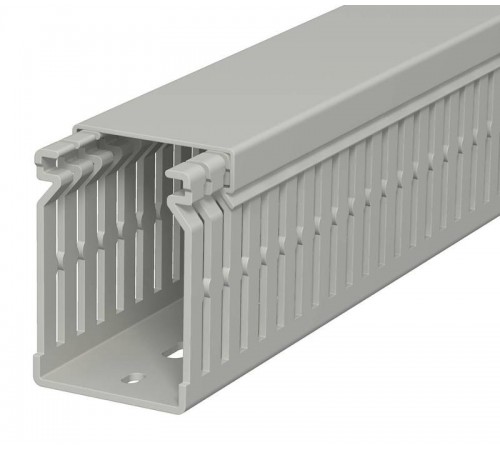 Распределительный кабельный канал LK4 N 60x40x2000 мм (ПВХ,серый) (LK4 N 60040)  6178205  OBO Bettermann