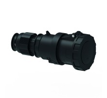 Вилка кабельная 3п (2p + PE) 63А 230 IP67 черная I 310771-Bals I Bals