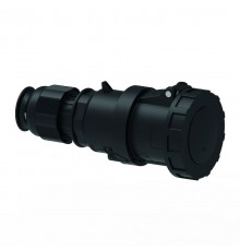 Вилка кабельная 3п (2p + PE) 63А 230 IP67 черная I 310771-Bals I Bals