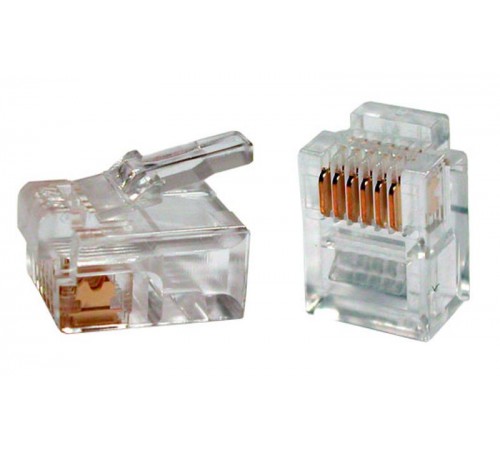 ITK Разъём RJ12 UTP для кабеля кат.3 6P4C  CS3-2C3U  ITK