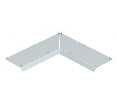 Крышка внутреннего угла 90° кабельного канала AIK (сталь) (AIKF IEA 20070)  7405004  OBO Bettermann