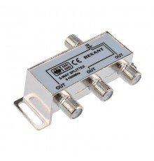 ДЕЛИТЕЛЬ  ТВ х 3 под F разъём 5-1000 МГц  05-6002  REXANT
