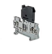 Клемма пружинная с держателем предохранителя, 2.5 мм2, серая MTS-2.5F  88306  ОВЕН