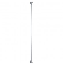 Колонна Ovaline алюминиевая с крышкой из пластика, высота 3,2 метра, цвет алюминий  653054  Legrand