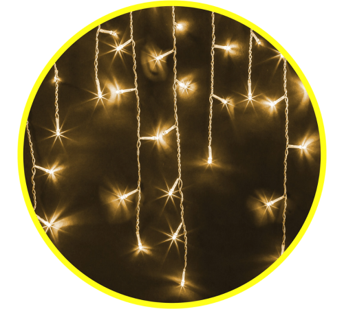 Гирлянда NGF 93 688 NGF-D029-02 (бахрома WW 240 4.7*0.6м IP44 BL)  93688  Navigator