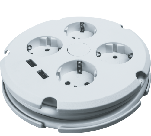 Удлинитель 61 456 NPE-USB02-04-150-ESC-3X1с/з выкл.4 гн.1.5м USB2.1A 61456 Navigator