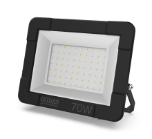 Прожектор светодиодный СДО 70Вт 6500К IP65 черный  613100370  Gauss